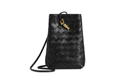 Bottega Veneta Andiamo Phone Pouch "Black"