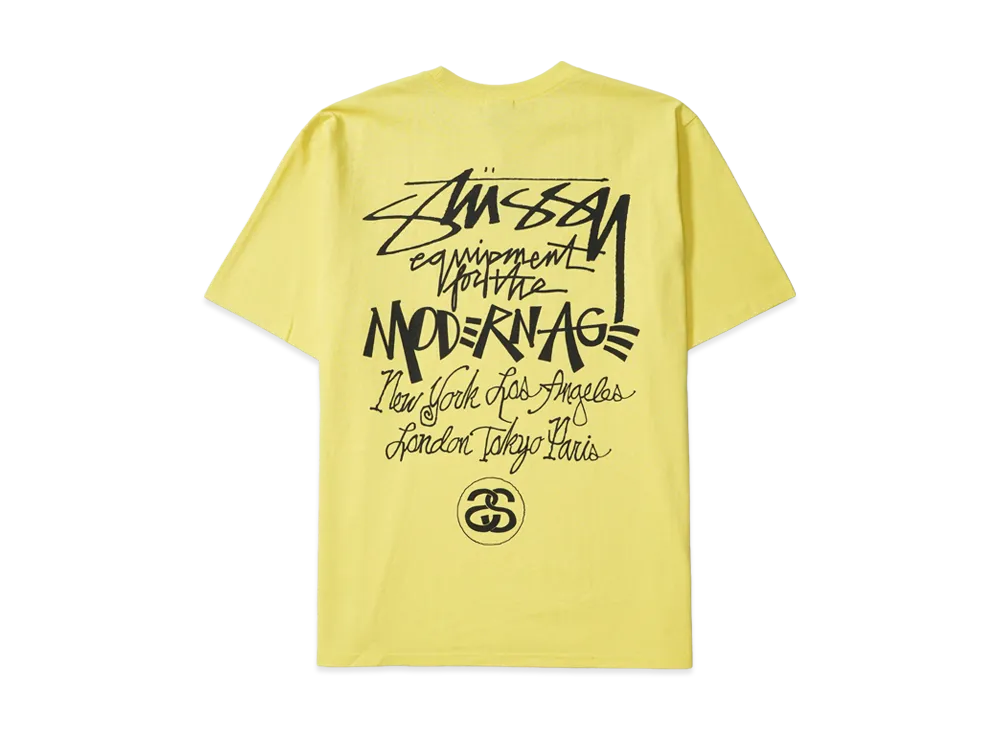 Stussy Modern Age Tee "Yellow"