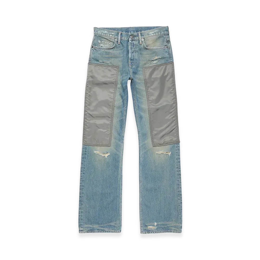 Acne Studios Regular Fit Jeans - 2010 "Mid Blue/Light Grey"