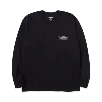 NEIGHBORHOOD NH-1 / C-TEE . LS "Black"