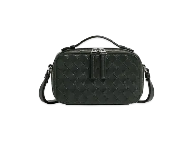 Bottega Veneta Getaway Phone Pouch "Dark Green"