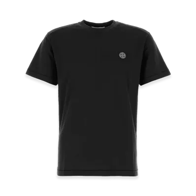 Stone Island Cotton T-Shirt "Black"