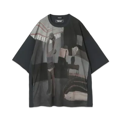 UNDERCOVER Cotton T-Shirt "Gray Green"