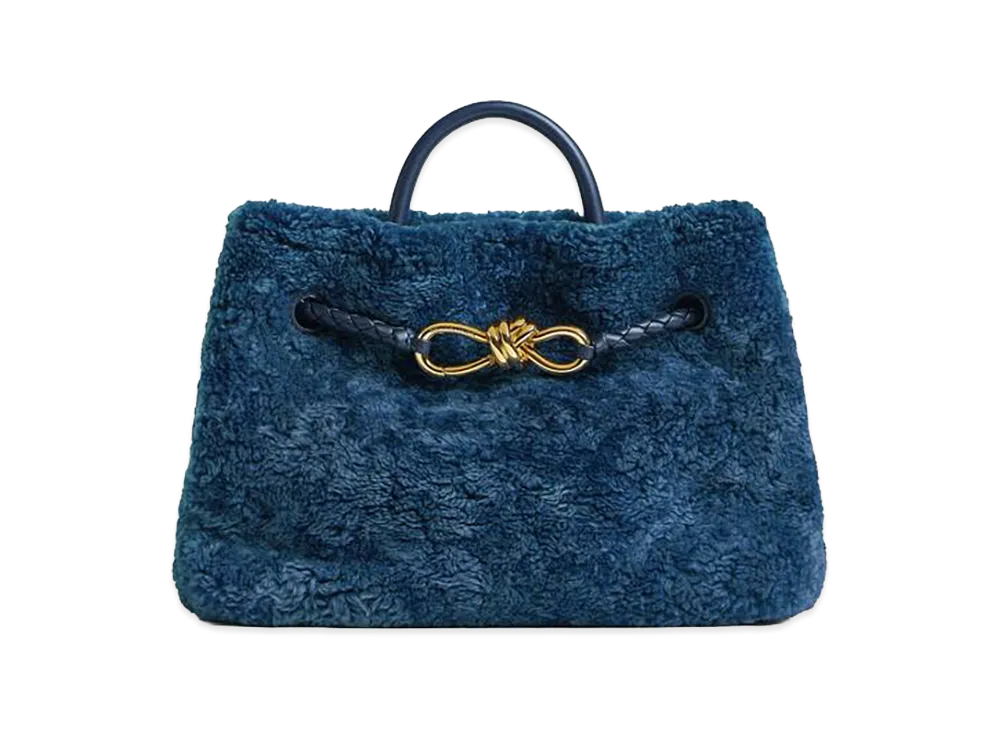 Bottega Veneta Small Andiamo "Ocean/Pacific"