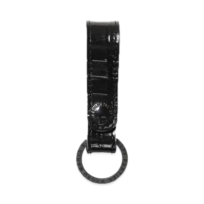 WACKO MARIA Emboss Leather Key Holder "Crocodile / Black"