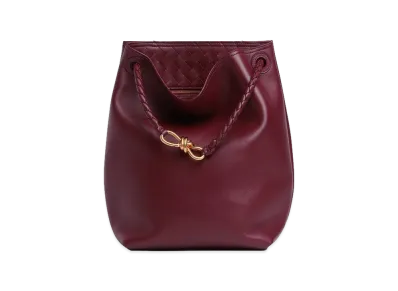 Bottega Veneta Andiamo Bucket "Barolo"