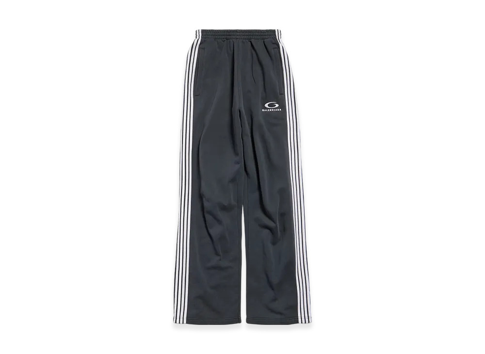 BALENCIAGA Men's Loop Sports Icon Baggy Sweatpants "Navy/White"