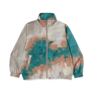 A BATHING APE Tie Dye Track Jacket "Beige"