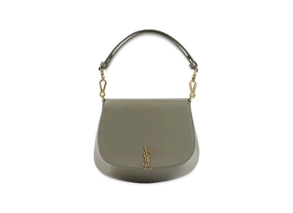 Saint Laurent Women's Voltaire Shoulder Bag "Green"