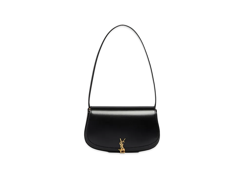 Saint Laurent Women's Demi Lune Shoulder Bag "Black"