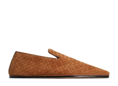 Bottega Veneta Palazzo Slippers "Tannin"