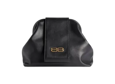 BALENCIAGA Handsfree Bag Medium with Handle "Black"