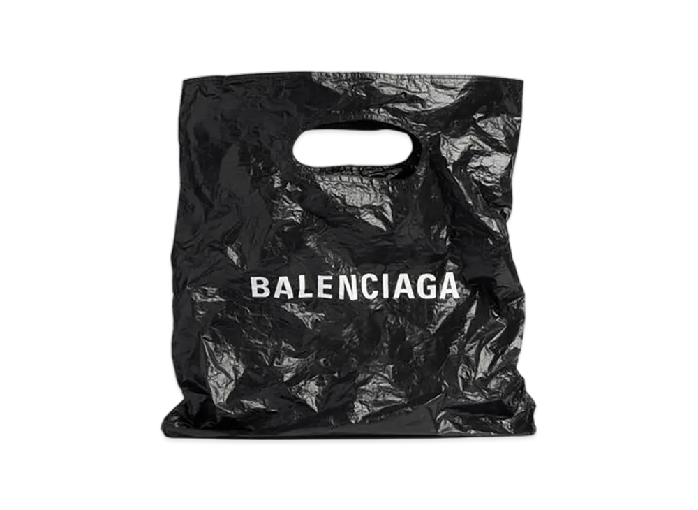BALENCIAGA Marche Packable Tote Bag Medium "Black"