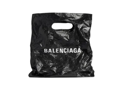 BALENCIAGA Marche Packable Tote Bag Medium "Black"