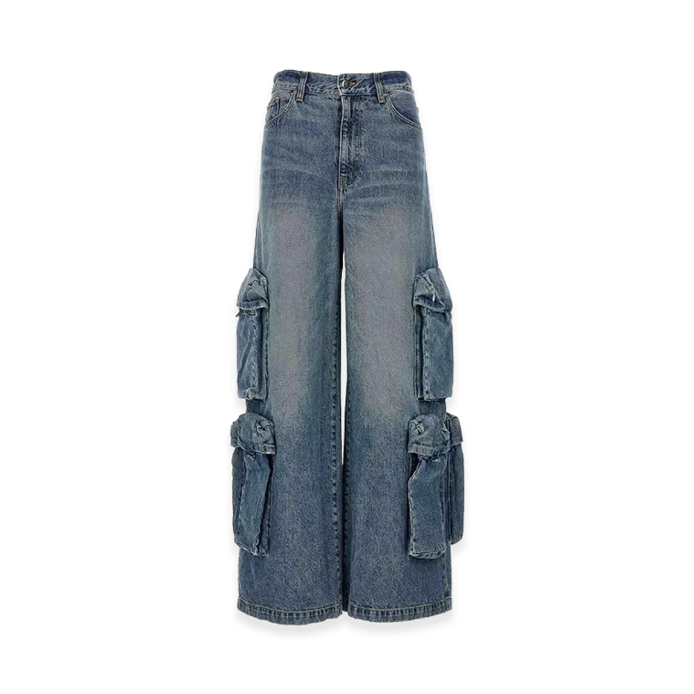 AMIRI Women's Cargo Jeans "Blue"