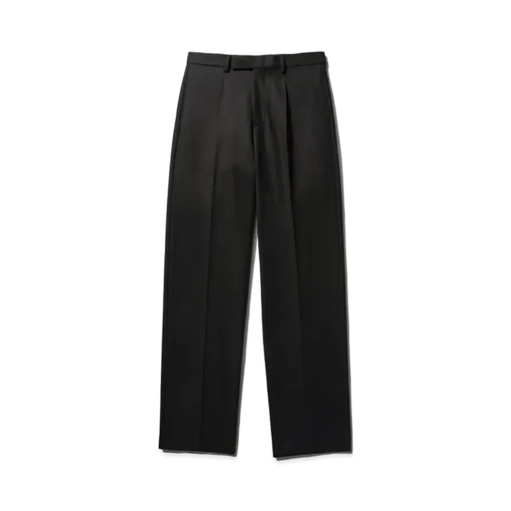 Noah Single-Pleat Trouser "Dark Green"