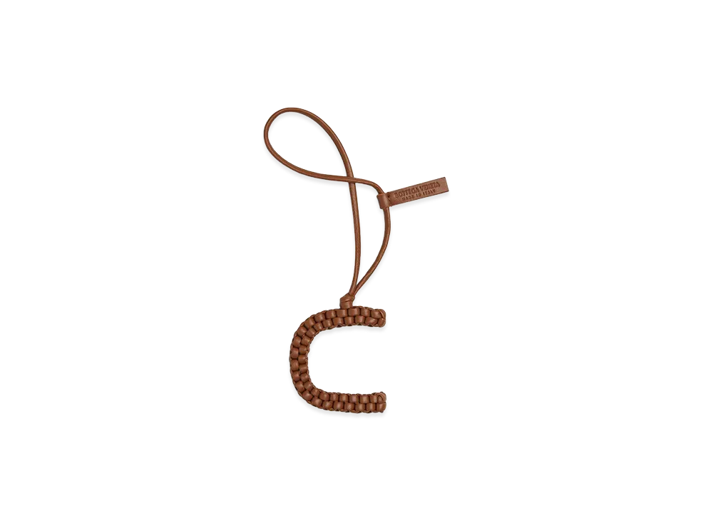Bottega Veneta Letter C Charm "Wood"