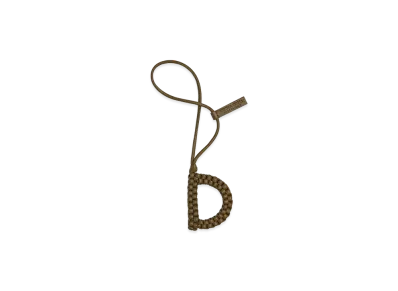 Bottega Veneta Letter D Charm "Mud"