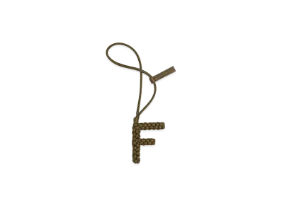 Bottega Veneta Letter F Charm "Mud"