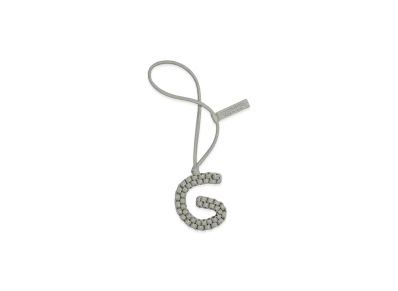 Bottega Veneta Letter G Charm "Sterling"