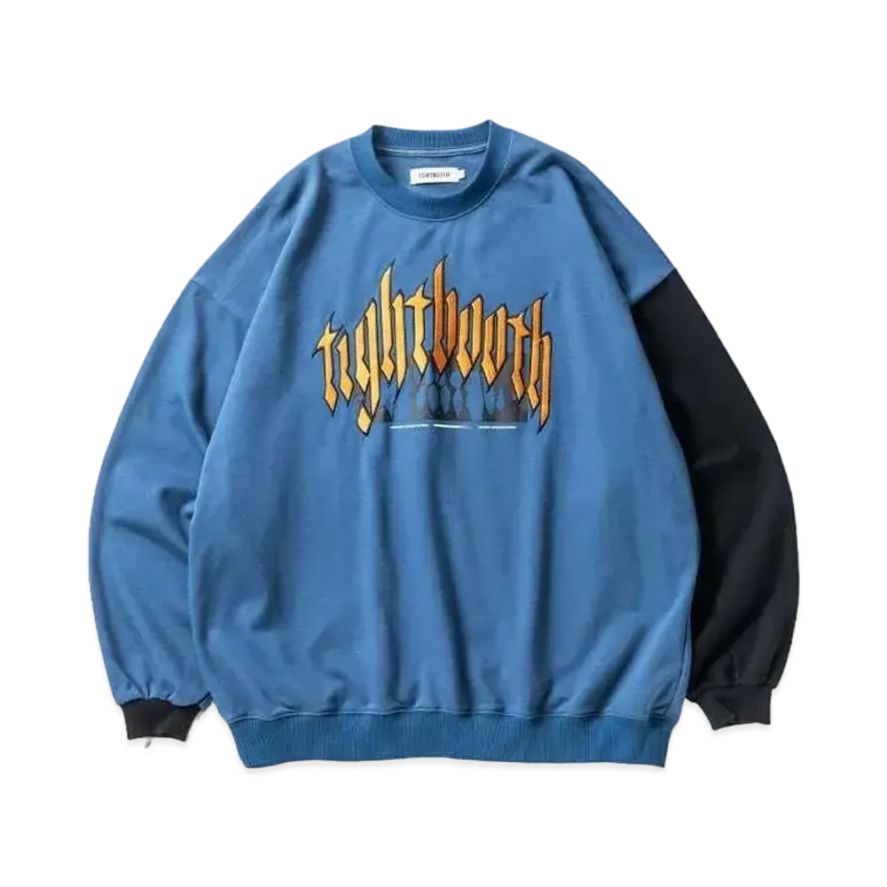 TIGHTBOOTH Beast Crew Sweat "Pale Blue"