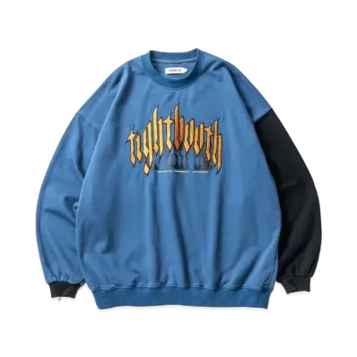 TIGHTBOOTH Beast Crew Sweat "Pale Blue"