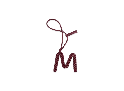 Bottega Veneta Letter M Charm "Barolo"