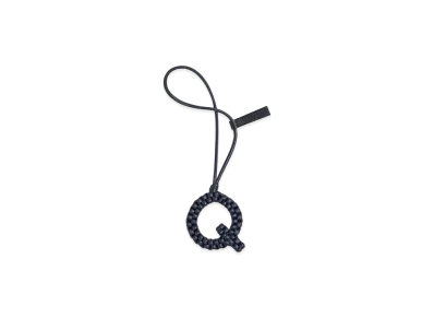 Bottega Veneta Letter Q Charm "Abyss"