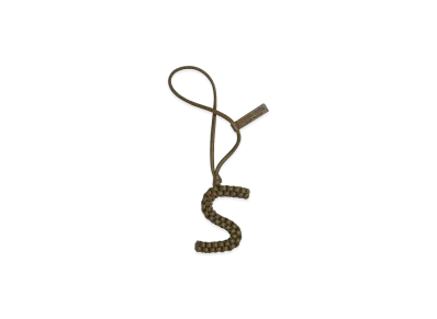 Bottega Veneta Letter S Charm "Mud"