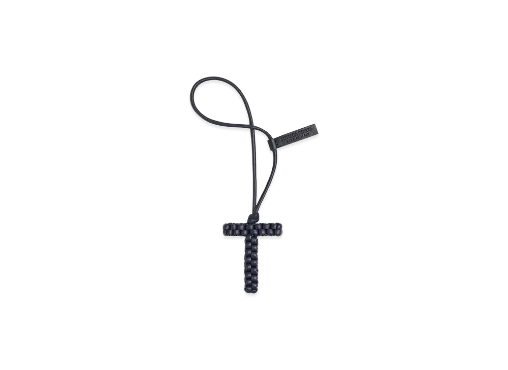 Bottega Veneta Letter T Charm "Abyss"