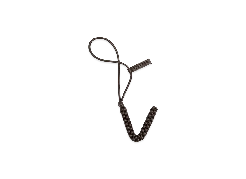 Bottega Veneta Letter V Charm "Fondente"