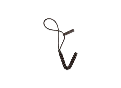 Bottega Veneta Letter V Charm "Fondente"