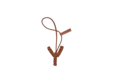 Bottega Veneta Letter Y Charm "Wood"