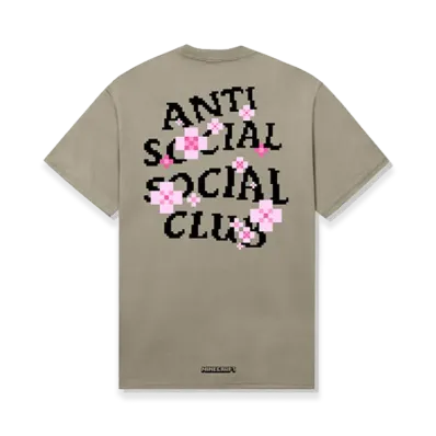 ANTI SOCIAL SOCIAL CLUB x Minecraft Cherry Blossom Tee "Natural"