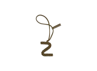 Bottega Veneta Letter Z Charm "Mud"
