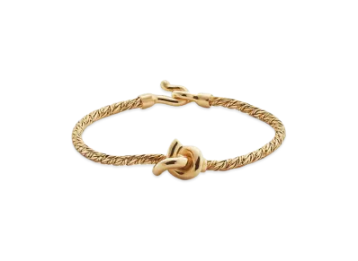 Bottega Veneta Knot Bracelet "Yellow Gold"
