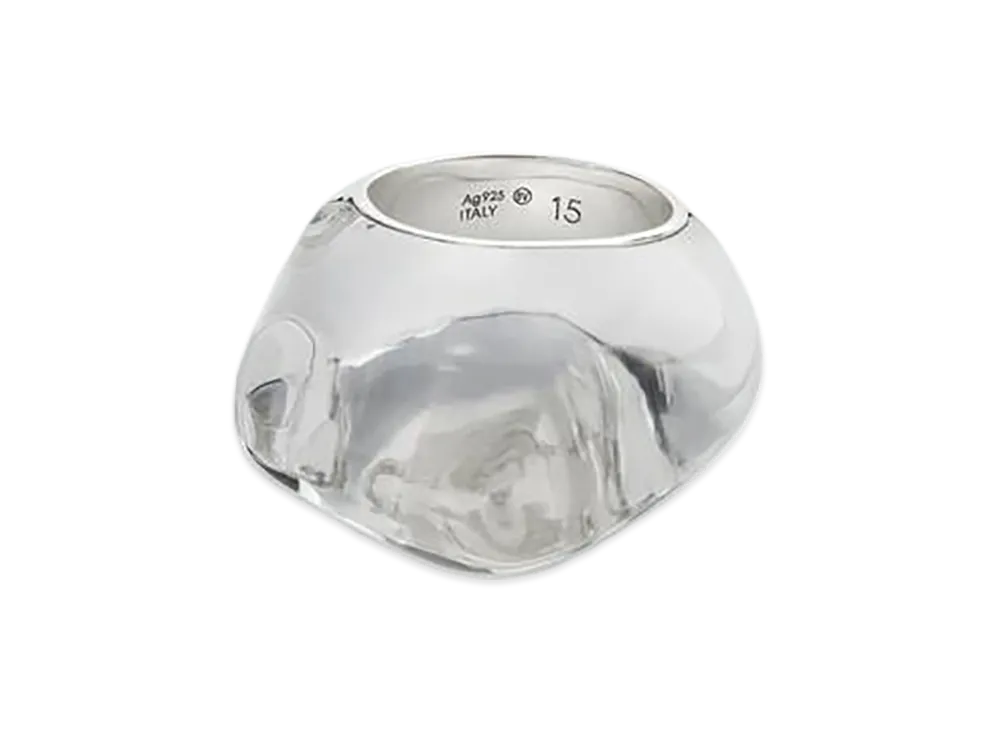 Bottega Veneta Fin Ring "Transparent"