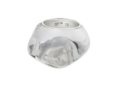 Bottega Veneta Fin Ring "Transparent"