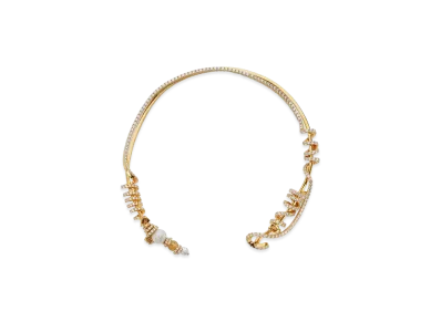 Bottega Veneta Twist Necklace "Citrine/White"