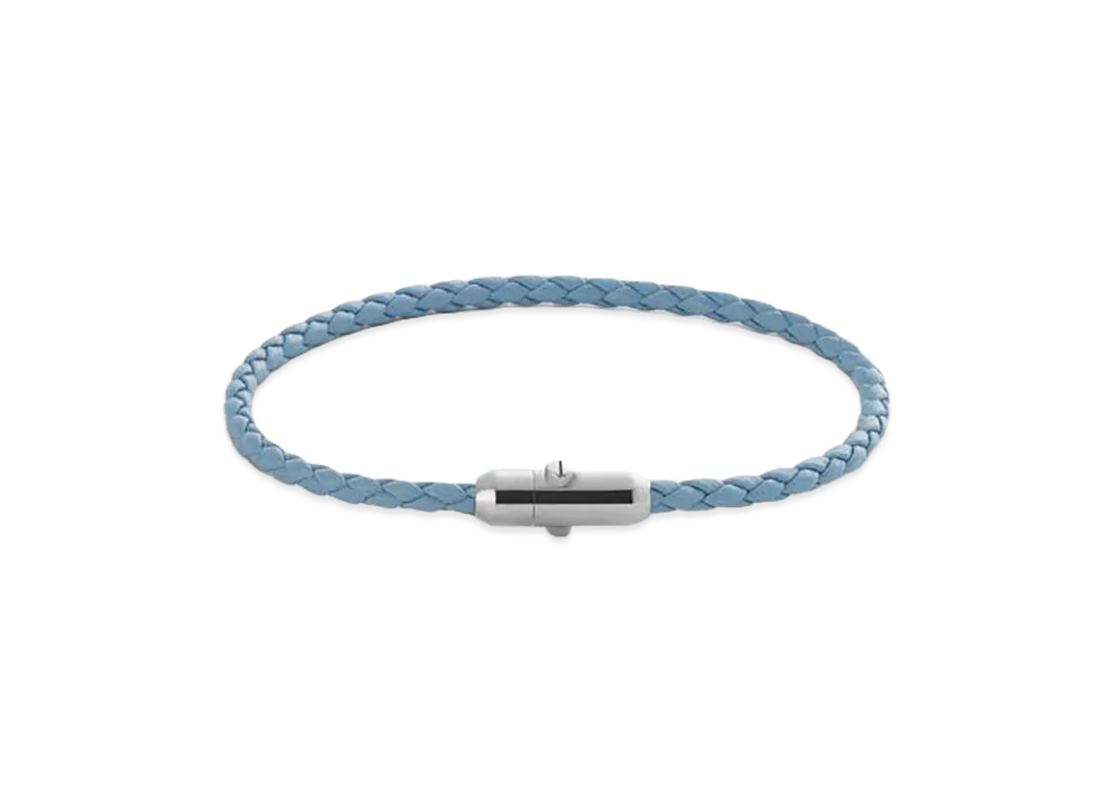 Bottega Veneta Leather Bracelet "Ice"