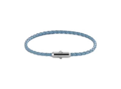 Bottega Veneta Leather Bracelet "Ice"