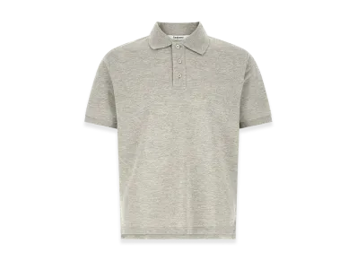 Saint Laurent 'Cassandre' Polo Shirt "Grey"