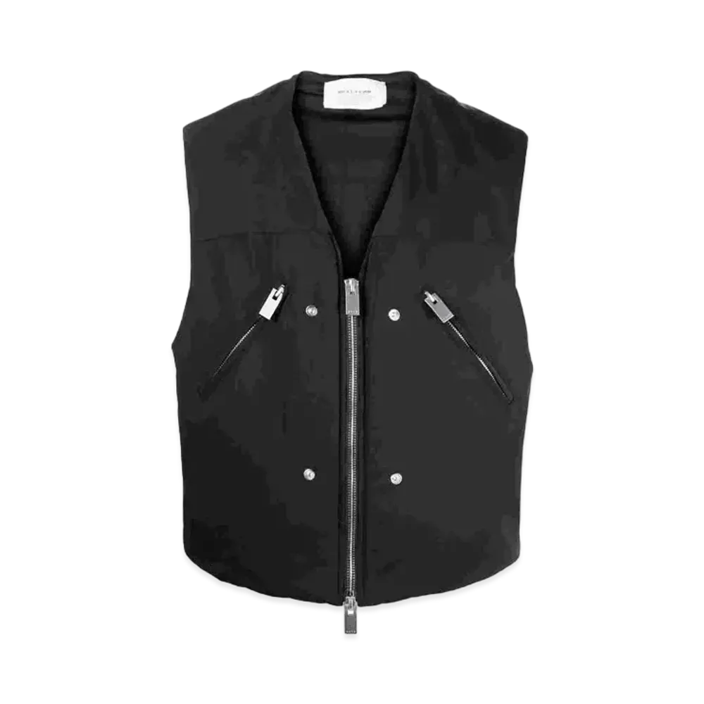 1017 ALYX 9SM Zip-Fastening Padded Gilet "Black"