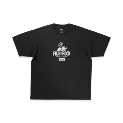 Levi's x FUJI ROCK FESTIVAL 25 Official T-shirt "Black"