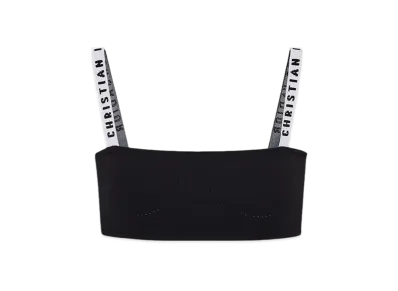 Dior Women's Stretch Viscose Bralette "Black"