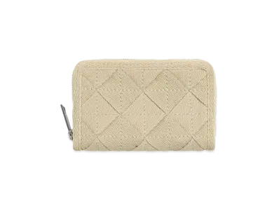 Bottega Veneta Zipped Coin Purse "Plaster"