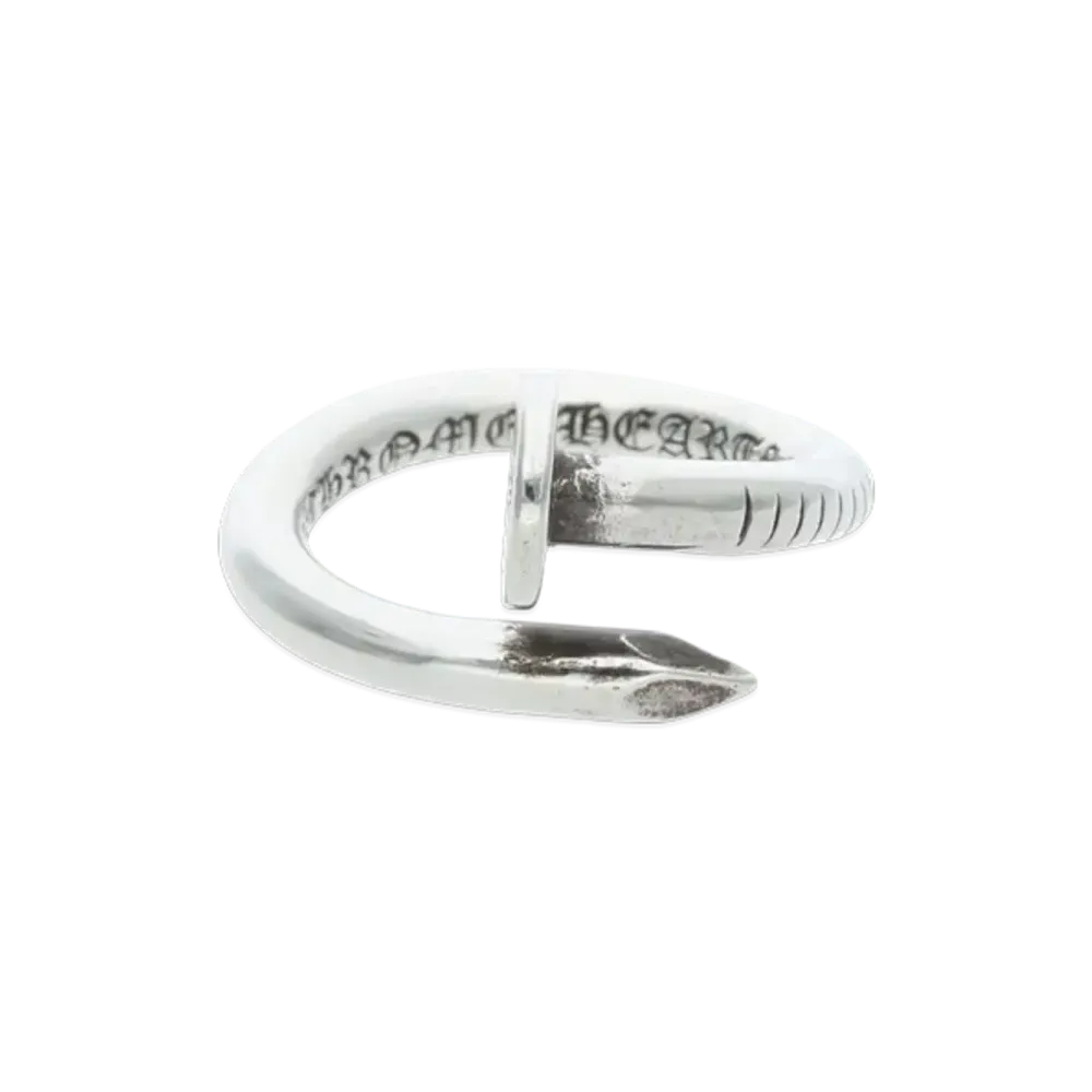 Chrome Hearts Nail Flat Ring "Silver"