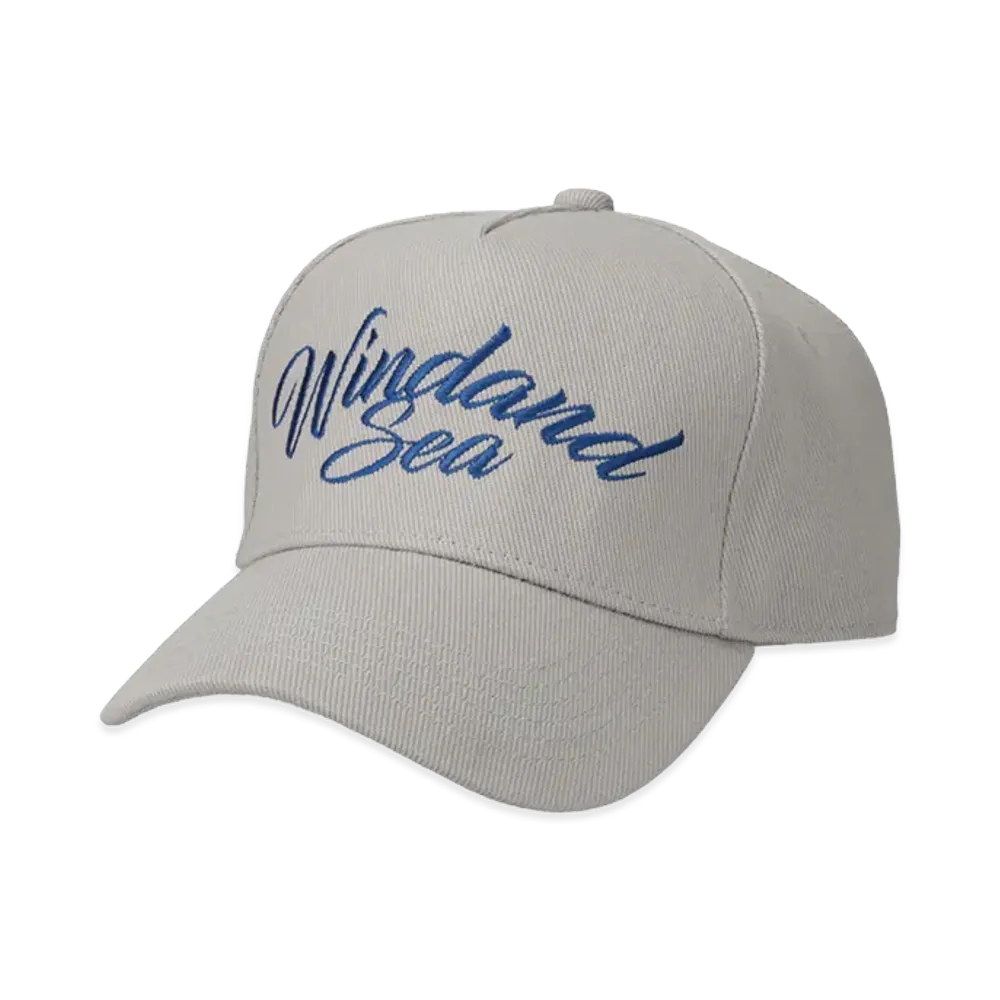 WIND AND SEA 5-Panel Logo Cap "Gray"