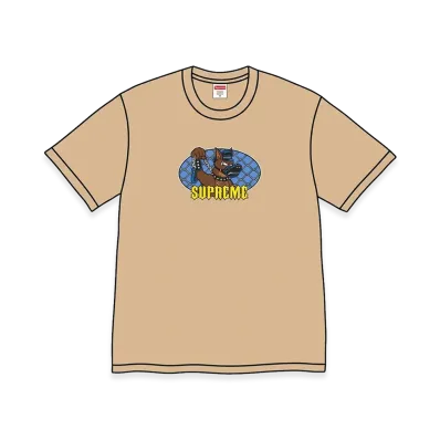 Supreme Leash Tee "Khaki"