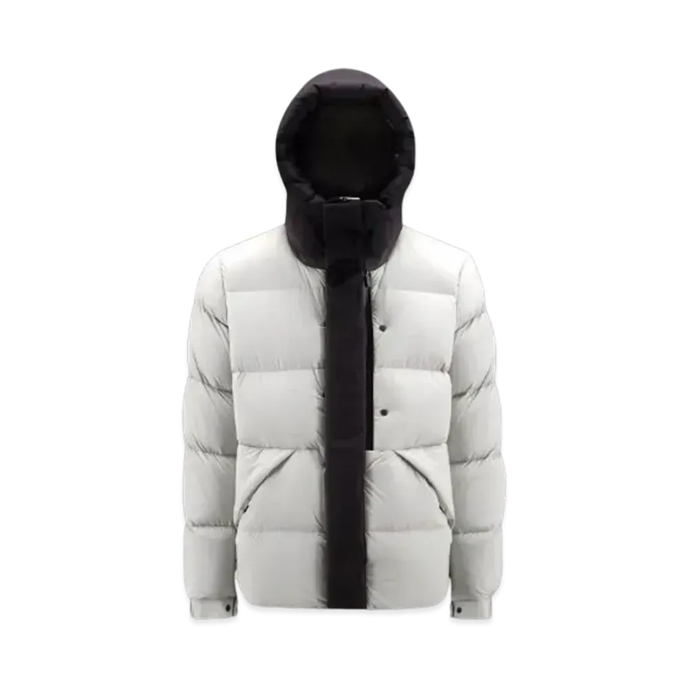 MONCLER Madeira Short Down Jacket "Light Gray"